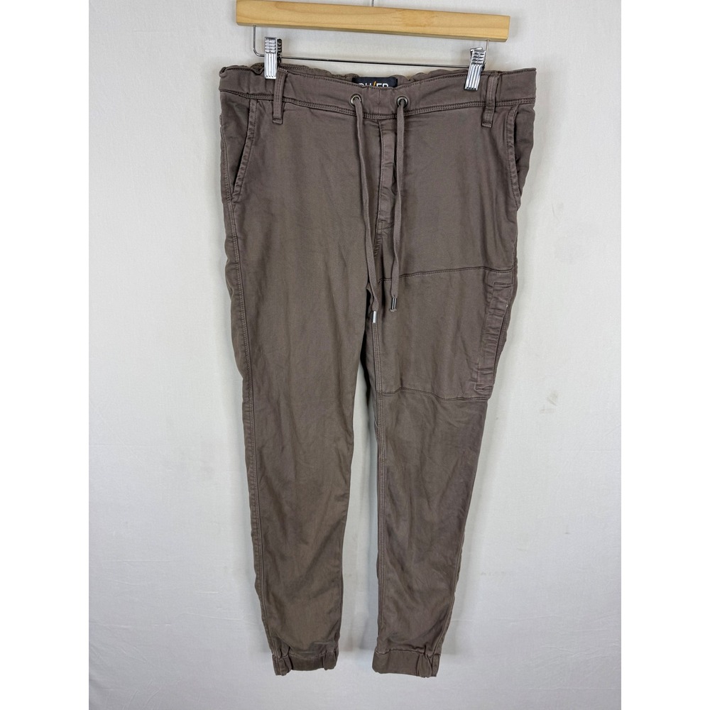 DU/ER No Sweat Jogger Brown Slim Fit Nature2X Pants Mens L 34x30